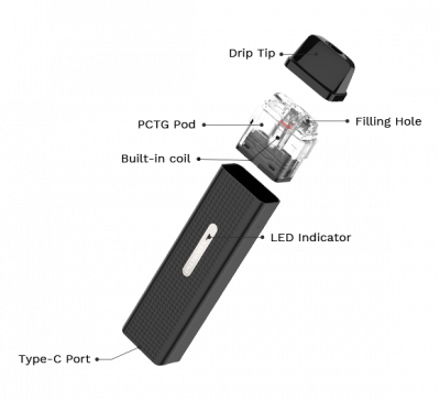Vaporesso XROS MINI 1000mAh KIT (grape purple)