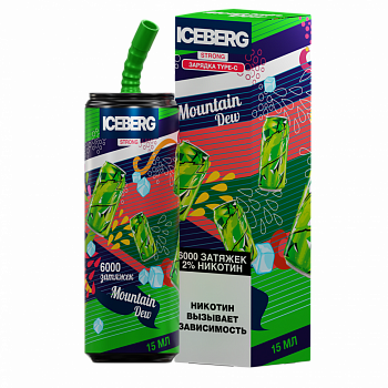 ICEBERG XXL 6000 POD-1 "МАУНТИН ДЬЮ / MOUNTAIN DEW" 20