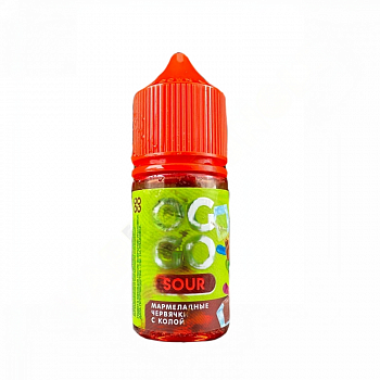 Ароматизатор OGGO Sour SALT "Мармеладные Червячки с Колой" 30мл