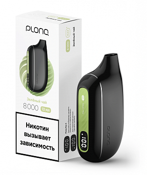 Plonq MAX SMART 8000 POD-1 Зеленый Чай 20