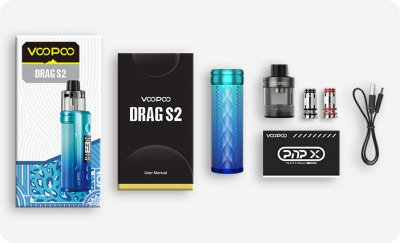 Voopoo Drag S2 2500mAh KIT (Spray Black)