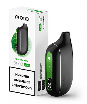 Plonq MAX SMART 8000 POD-1 Сладкая Мята 20