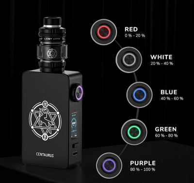 LOST VAPE CENTAURUS M200 боксмод (Galaxy Black)