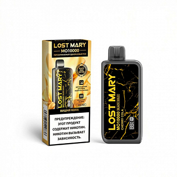 Lost Mary MO10000 BlackGold by Elf Bar POD-1 "Cherry Cola / Вишня Кола" 20